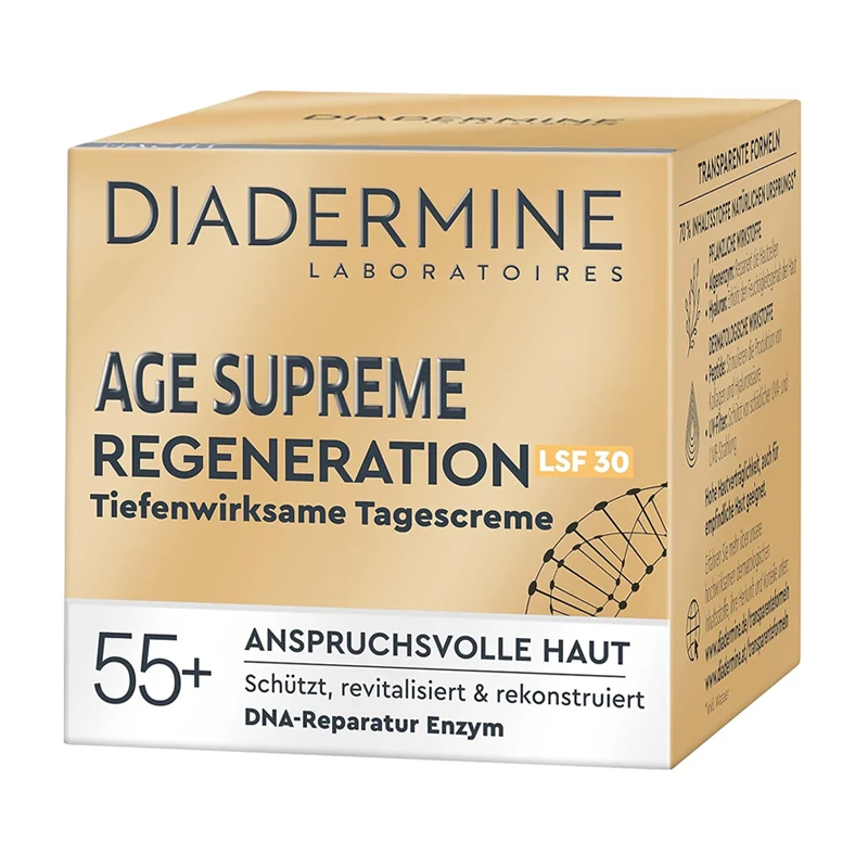 کرم روز ایج طلایی پرکننده صورت AGE SUPREME +55 دیادرمین