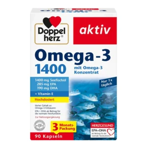 کپسول امگا 3 داپل هرز آلمانی (Omega-3 1400) (90 عددی)